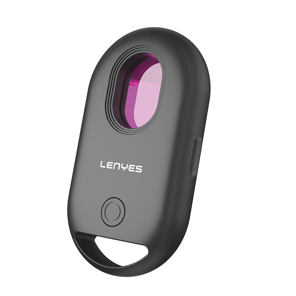 Lenyes TX20 Find My Destekli Anti-Loss Konum Takipli Gizli Kamera Dedektörü ve Alarm Cihazı Siyah