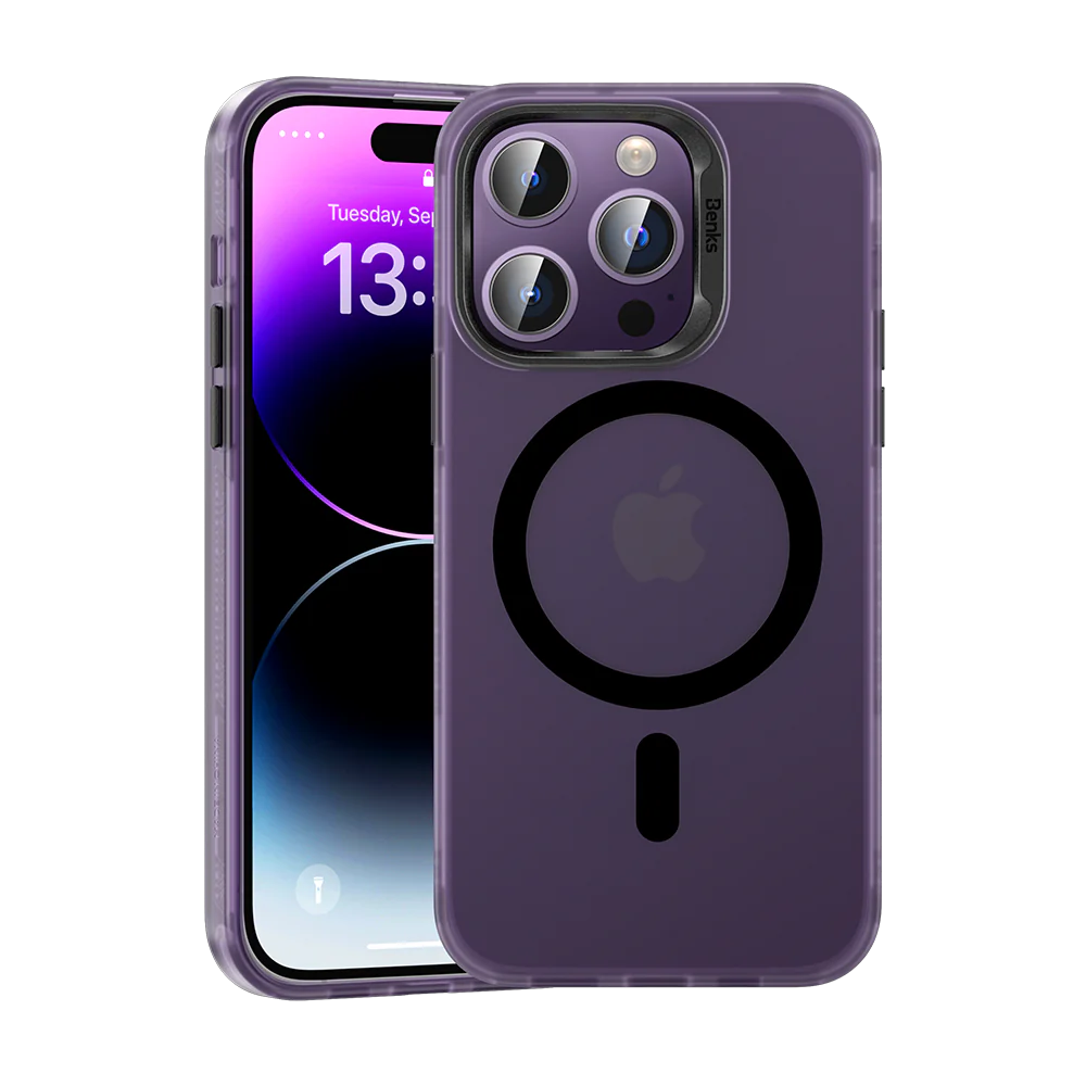 Benks Lucid Armor Serisi iPhone Kapak Mavi - enzaksesuar