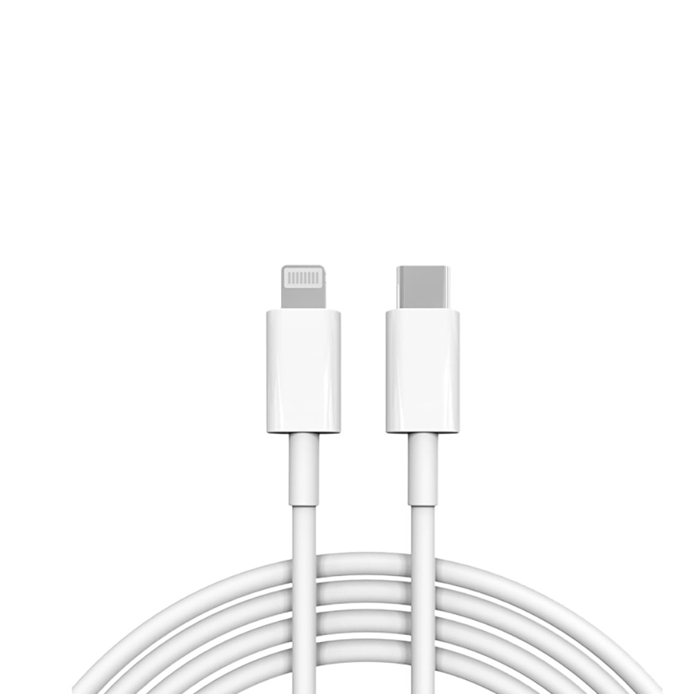 Micflip A01 2’li Type-C to Type-C PD & Type-C to Lightning MFI Sertifikalı Data ve Şarj Kablosu 1.2M Beyaz