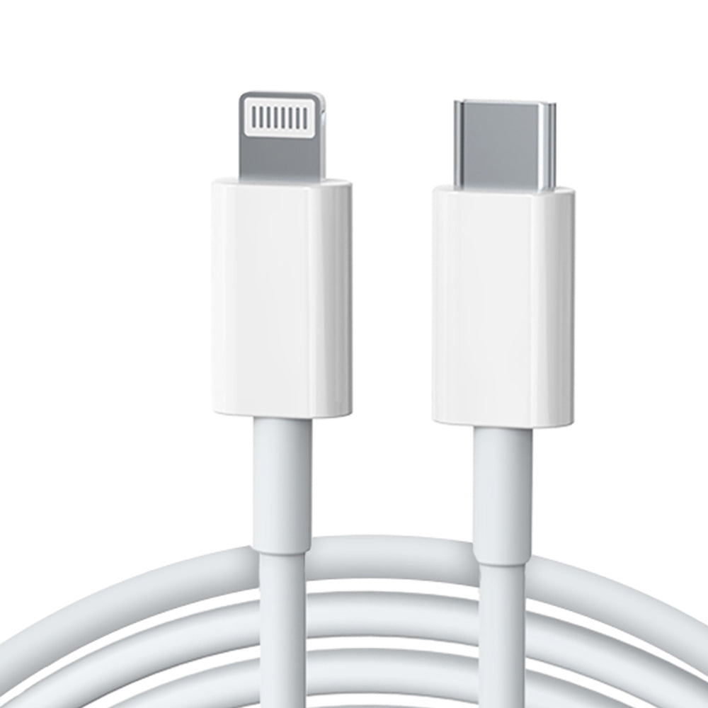Micflip A01 2’li Type-C to Type-C PD & Type-C to Lightning MFI Sertifikalı Data ve Şarj Kablosu 1.2M Beyaz