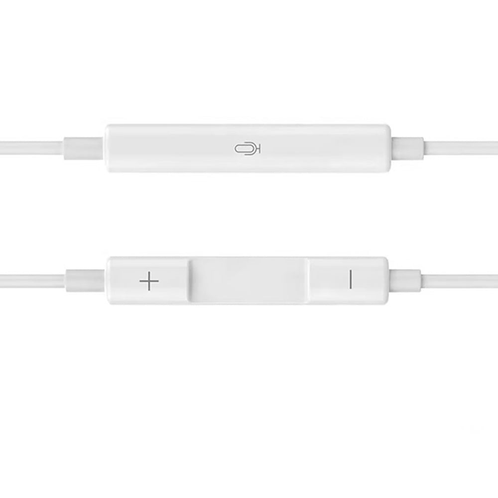 Micflip J01 3D Stereo Ses Destekli Type-C Kulakiçi Kulaklık Beyaz