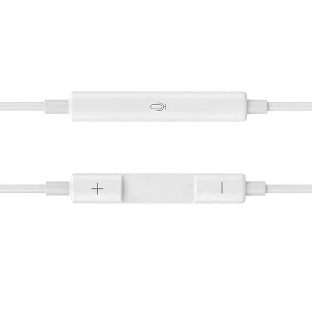 Micflip J01 3D Stereo Ses Destekli Type-C Kulakiçi Kulaklık Beyaz