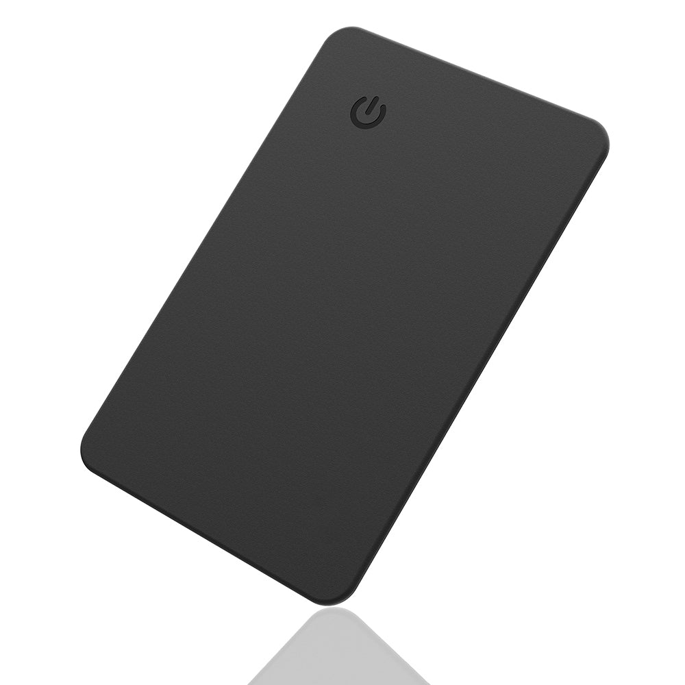 Micflip P055 Suya Dayanıklı iOS ve Android Cihazlar için Takip Özellikli Akıllı Kart Siyah