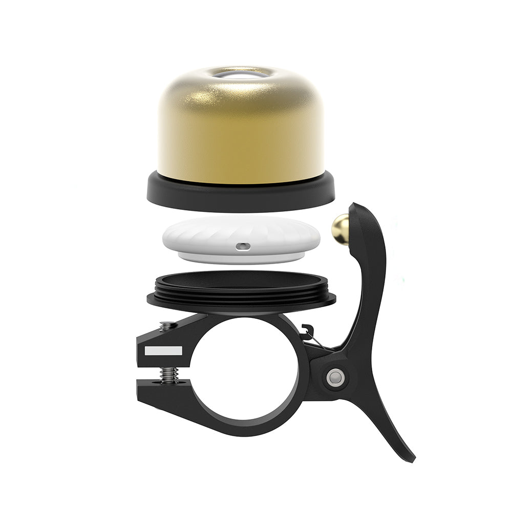 Micflip P20 Akıllı Takip Cihazlı Bisiklet Zili Gold