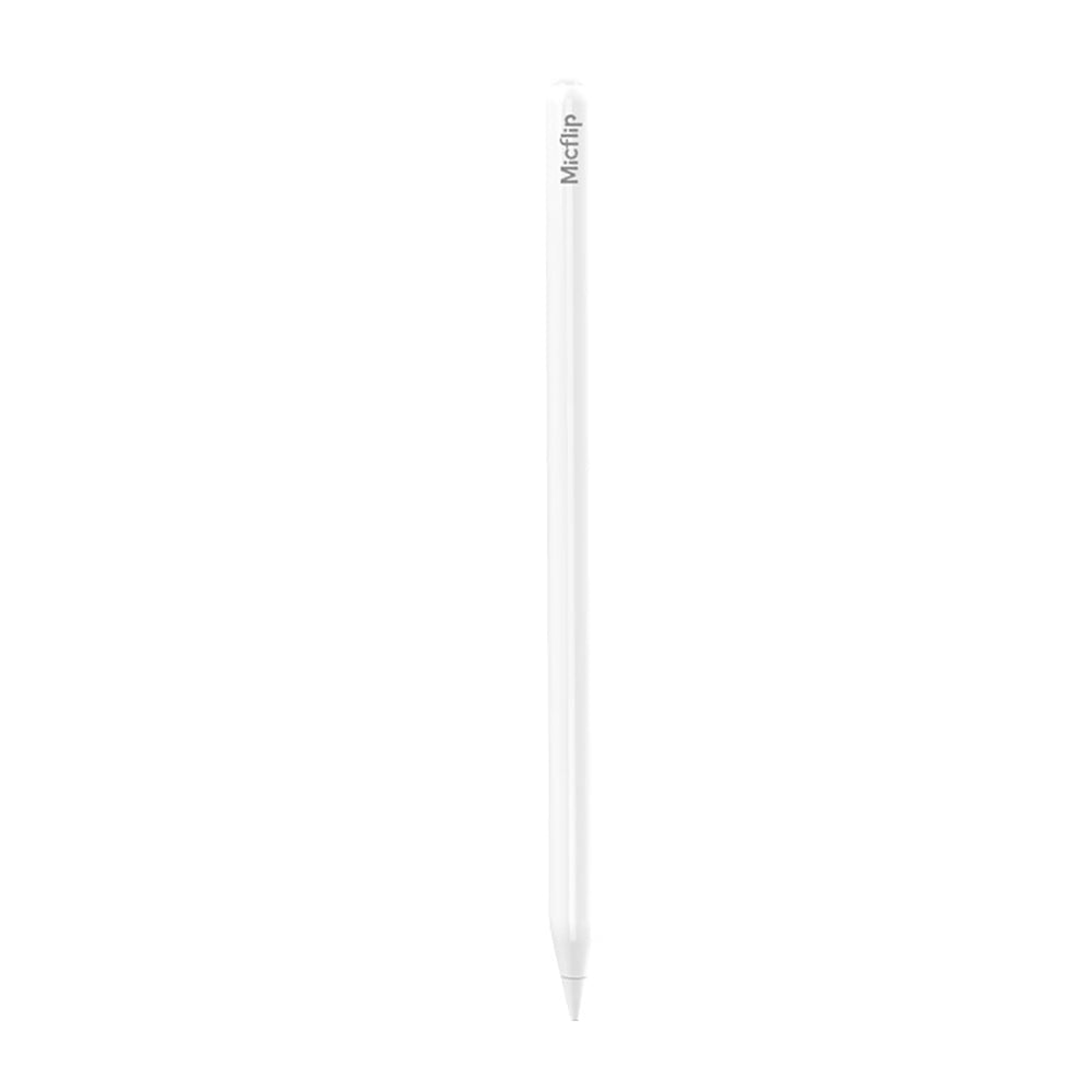 Micflip P22 Akıllı Takip Avuç İçi Reddi (Palm Rejection) ve Eğim Hassasiyeti Özellikli Dokunmatik Kalem Beyaz