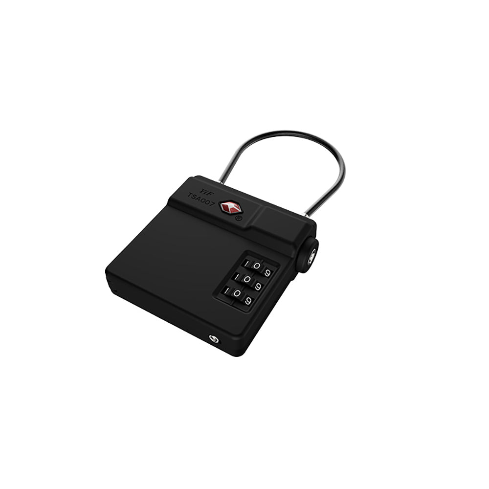 Micflip P25 TSA Kilit ve Find My Takip Özellikli Valiz Seyehat Kiliti Siyah