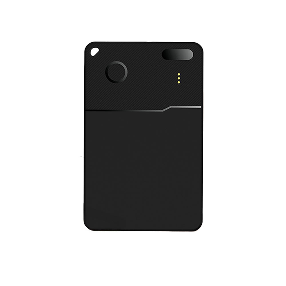 Micflip P28 Suya Dayanıklı iOS ve Android Cihazlar için Wireless Şarj Özellikli Akıllı Takip Kartı Siyah
