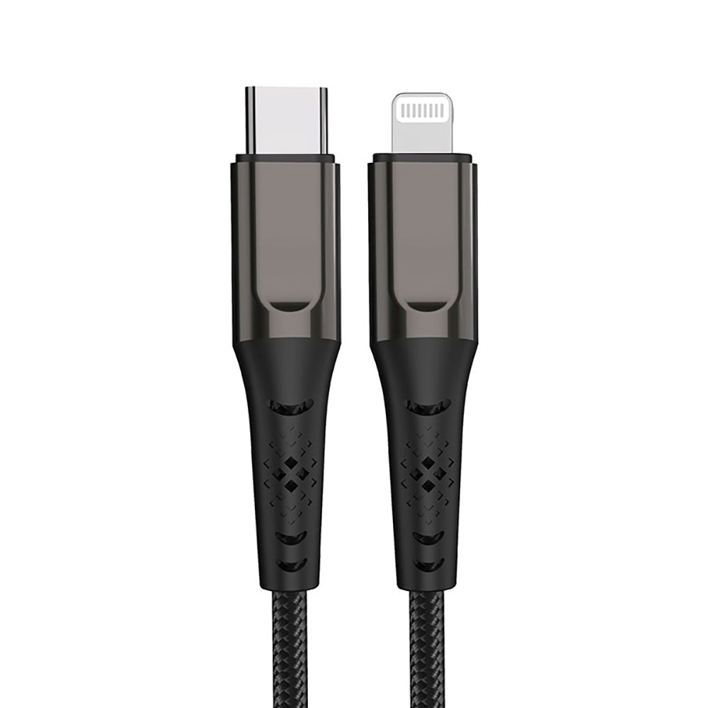 Micflip Type-C to Lightning Data ve Şarj Kablosu Siyah