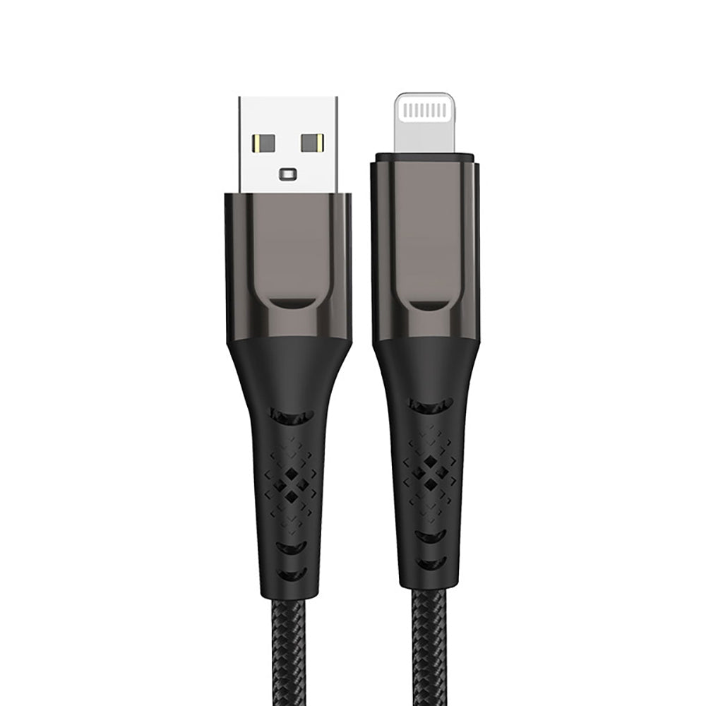 Micflip USB-A to Lightning Data ve Şarj Kablosu Siyah