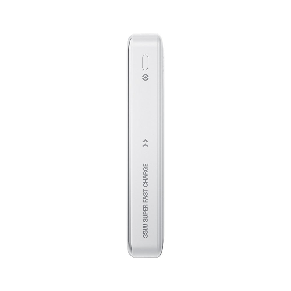 Movespeed MSP20 Dijital LED Göstergeli Type-C Kablolu Powerbank 35W 20.000mAh Beyaz