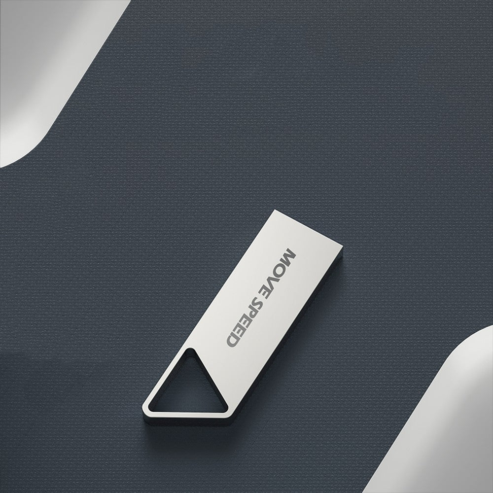 Movespeed TSJ32G Yüksek Hızlı Metal Flash Bellek USB 3.1 32GB Gri