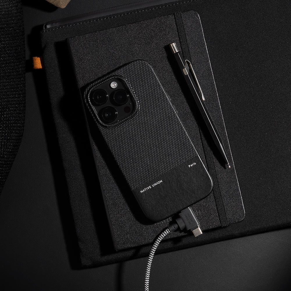 Native Union Belt Serisi Duo Type-C to Type-C - Lightning Şarj Kablosu 60W 1.5M Kahverengi