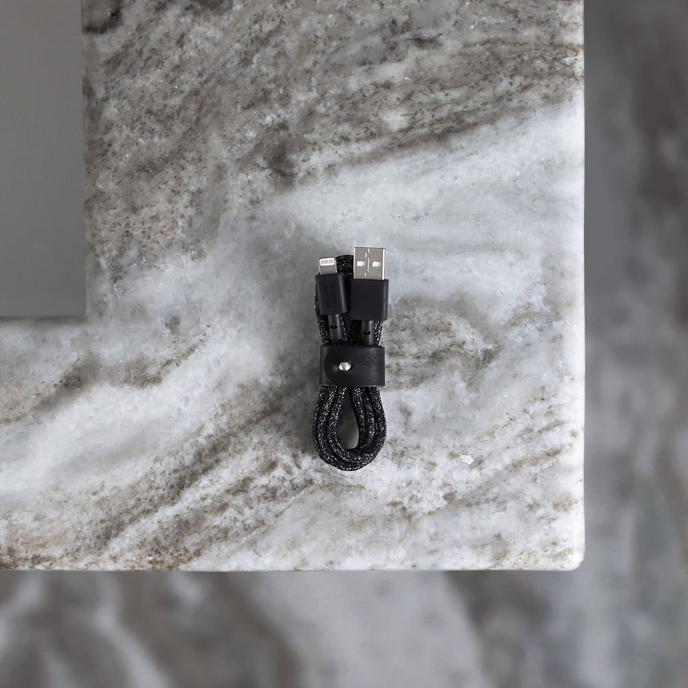 Native Union Belt Serisi USB-A + Lightning Şarj Kablosu 1.2M Siyah