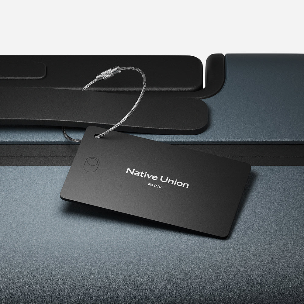 Native Union Find it Card Serisi M-safe Şarj Özellikli iOS Find My Destekli Akıllı Takip Cihazı Siyah