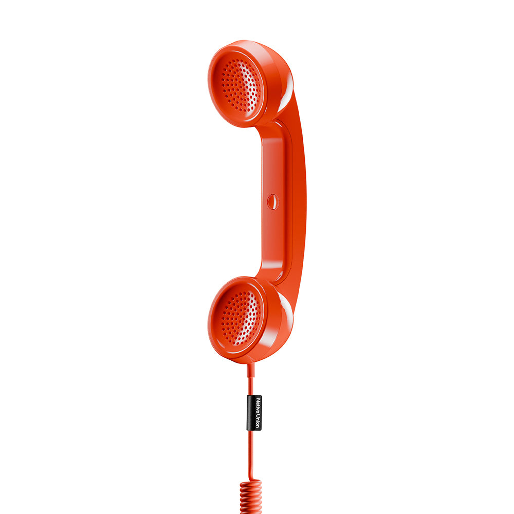 Native Union POP Phone Type-C Portlu Retro Telefon Ahizesi Kırmızı