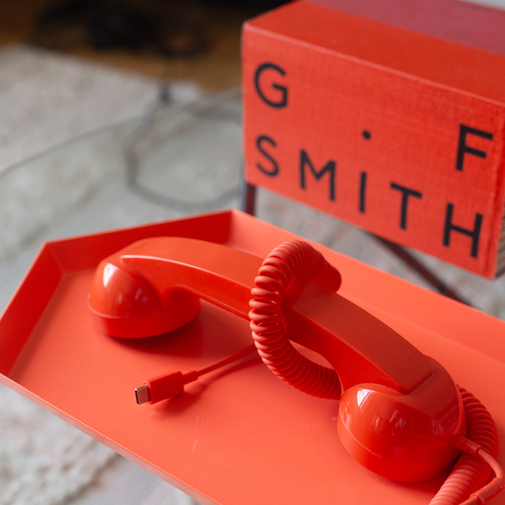 Native Union POP Phone Type-C Portlu Retro Telefon Ahizesi Siyah