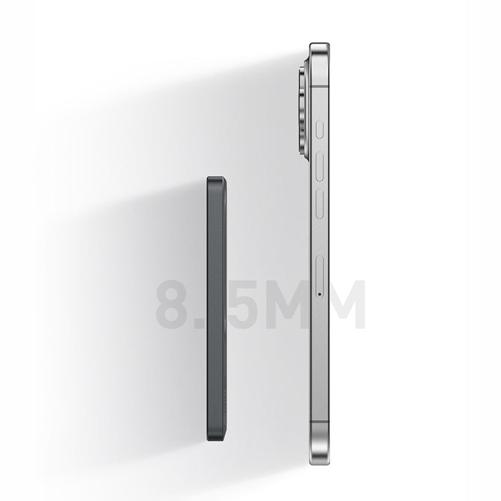 Recci RP33 PD 20W Ultra İnce Led Göstergeli Hızlı Şarj Özellikli Wireless Powerbank 5000mAh Gri