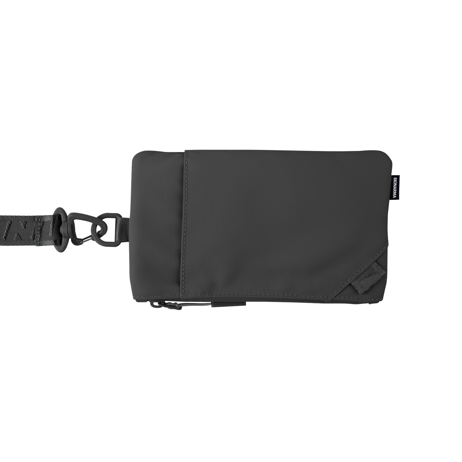 Skinarma Clutch Juno Boyun Askı Kayışlı Çapraz Vücut Çantası Füme