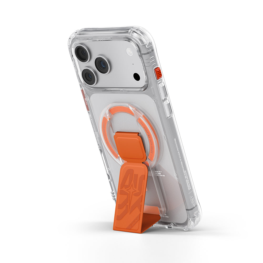 Skinarma Phaze Arch XE Magnetik Telefon Standı Turuncu