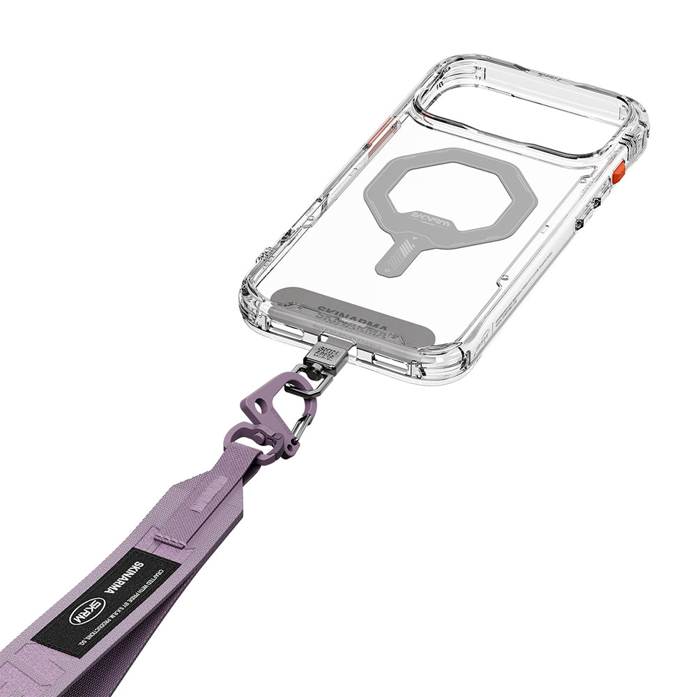 Skinarma Scout XE Serisi Logolu Ayarlanabilir Telefon Bilek Askı Kayışı Lila