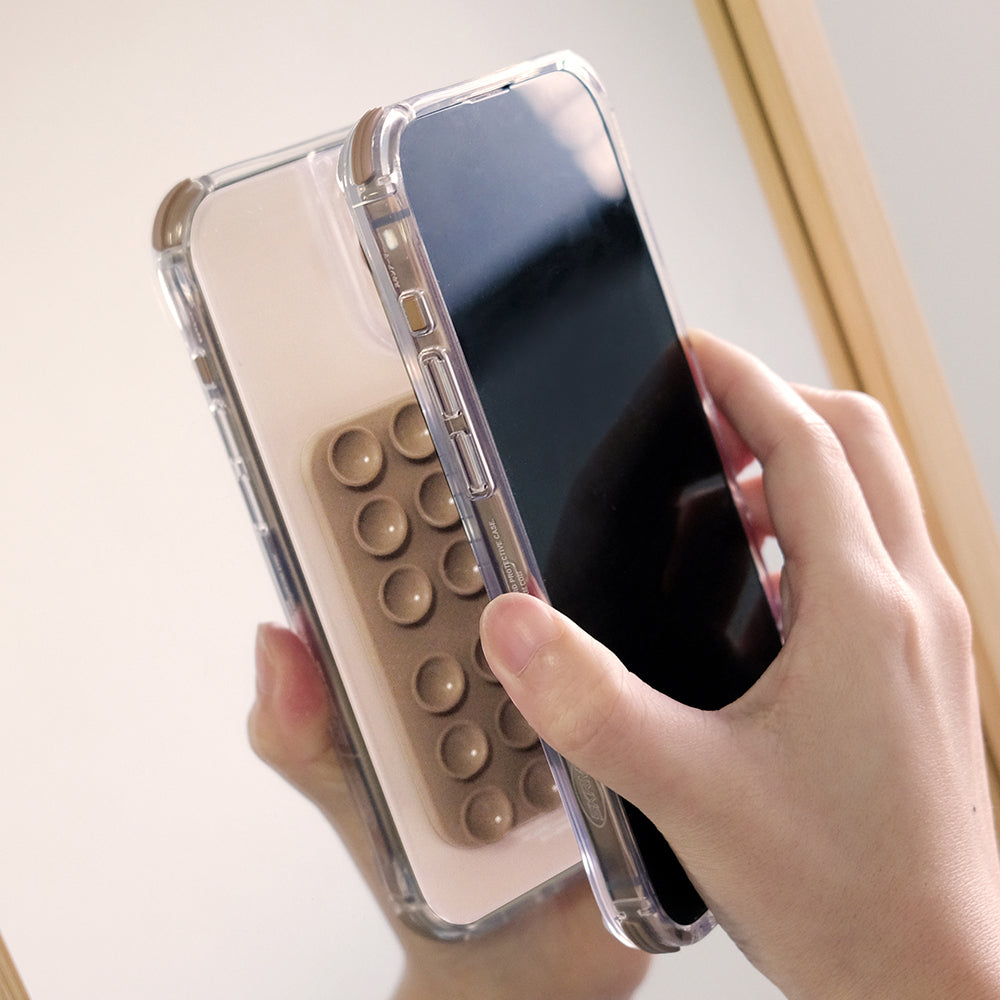 Skinarma Stax Magnetik Vakumlu Telefon Tutucu Turuncu