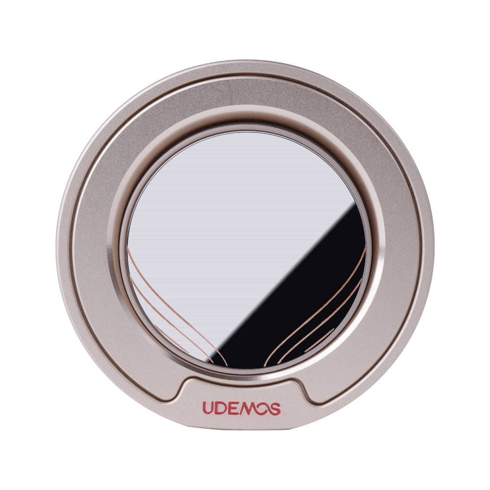 Udemos Freedom Serisi FreeFlow 360 Derece Dönebilen Magnetik Ring Stand Telefon Tutucu Gold