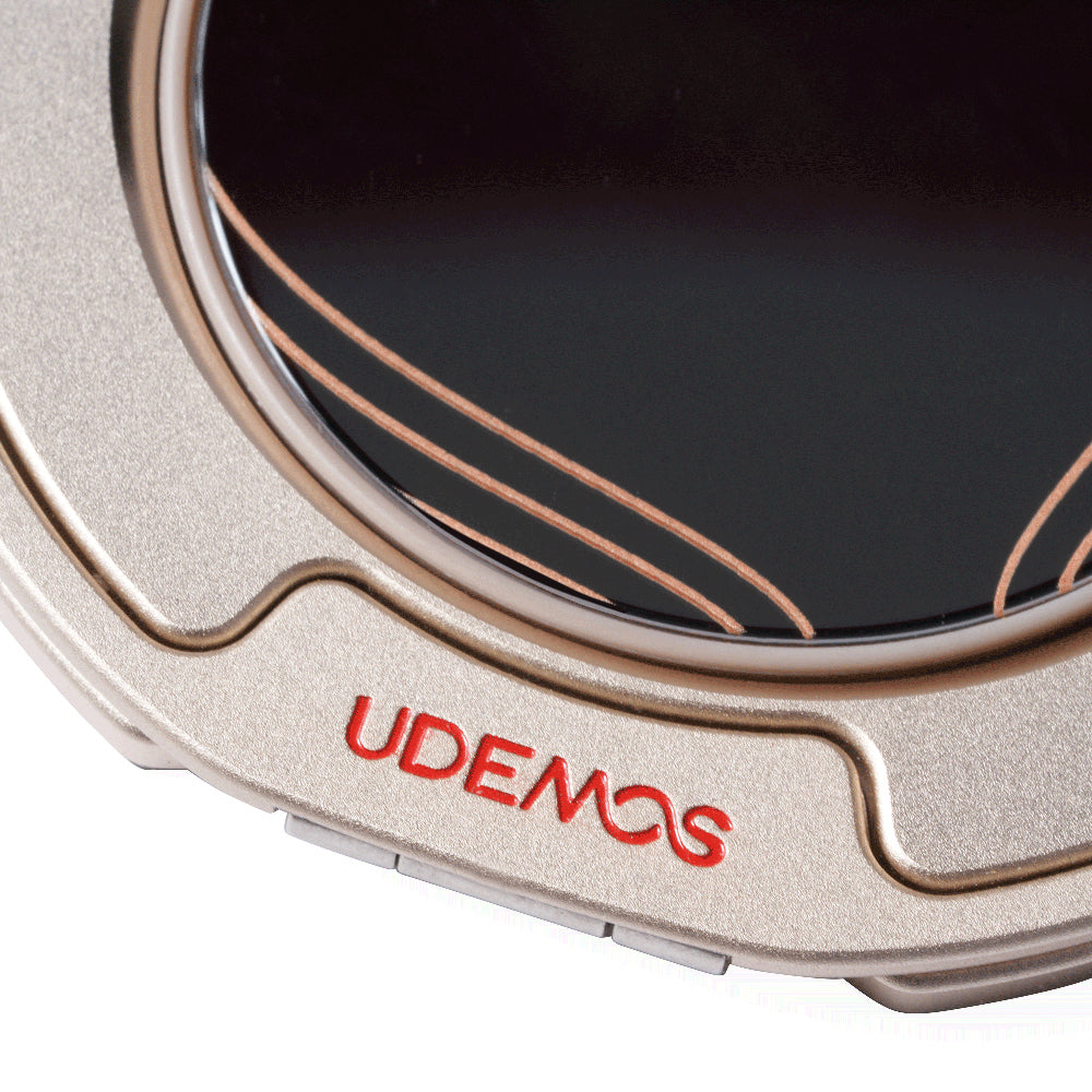 Udemos Freedom Serisi FreeFlow 360 Derece Dönebilen Magnetik Ring Stand Telefon Tutucu Gold