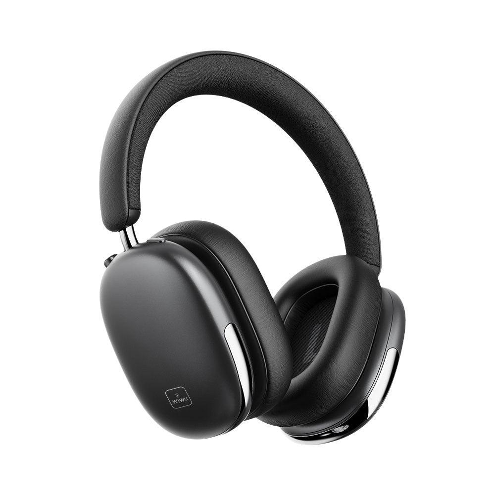 Wiwu Airbuds Max TD-16 ANC Aktif Gürültü Önleyicili Kulak Üstü Bluetooth Kulaklık v6.0 Siyah