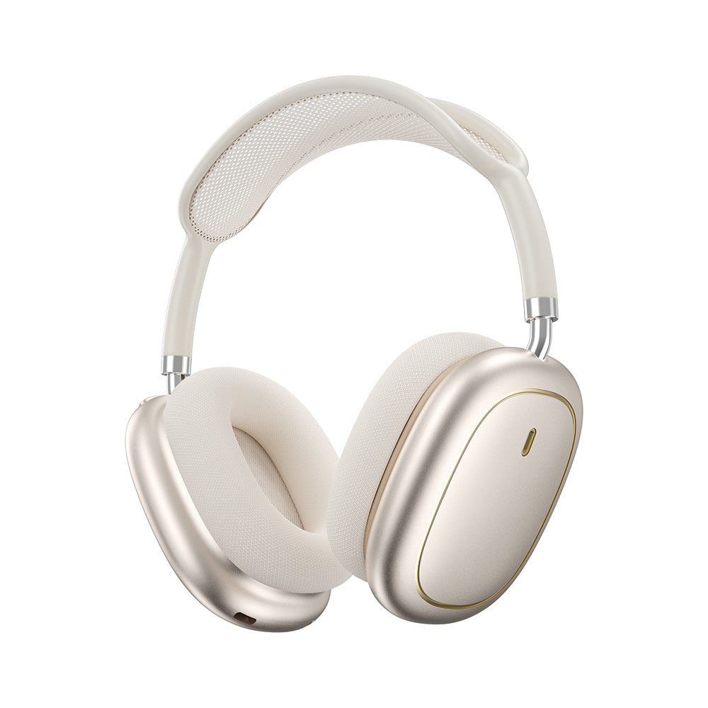 Wiwu Airbuds Max TD-18 ANC Aktif Gürültü Önleyicili Kulak Üstü Bluetooth Kulaklık v6.0 Gold