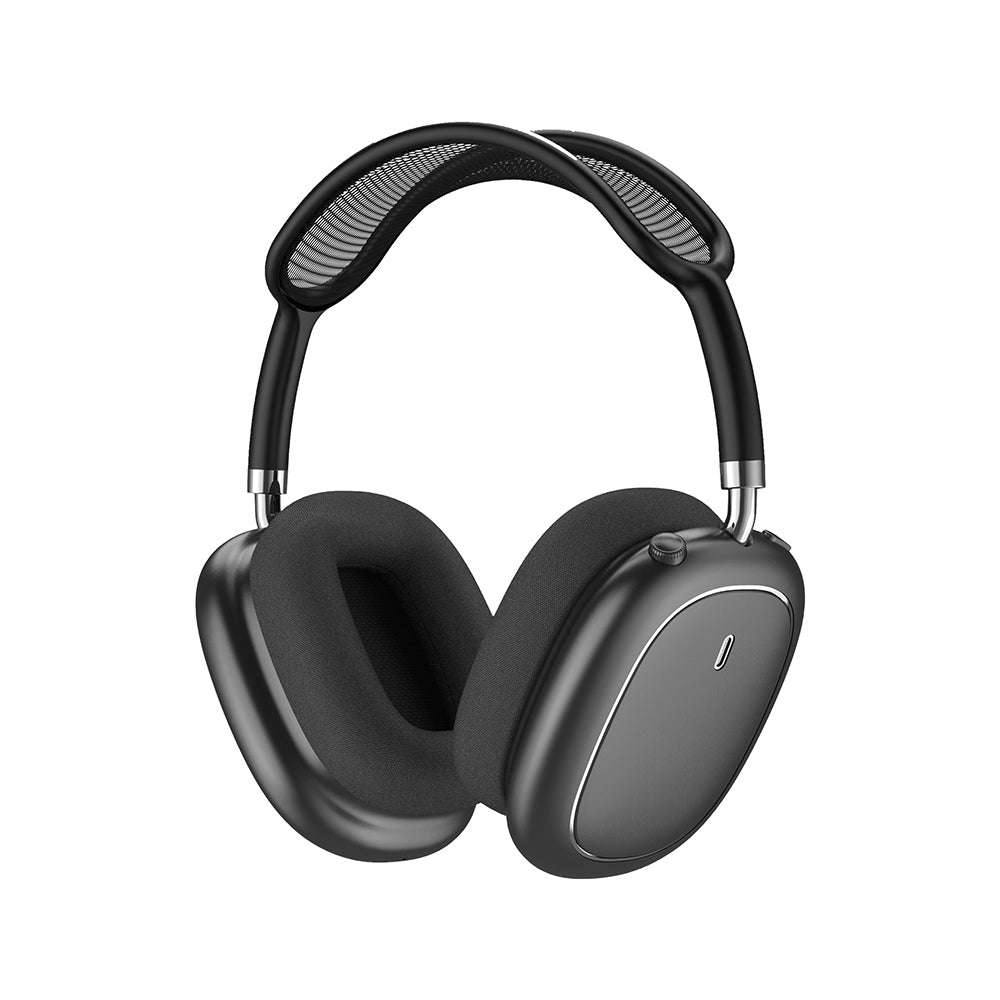 Wiwu Airbuds Max TD-18 ANC Aktif Gürültü Önleyicili Kulak Üstü Bluetooth Kulaklık v6.0 Siyah