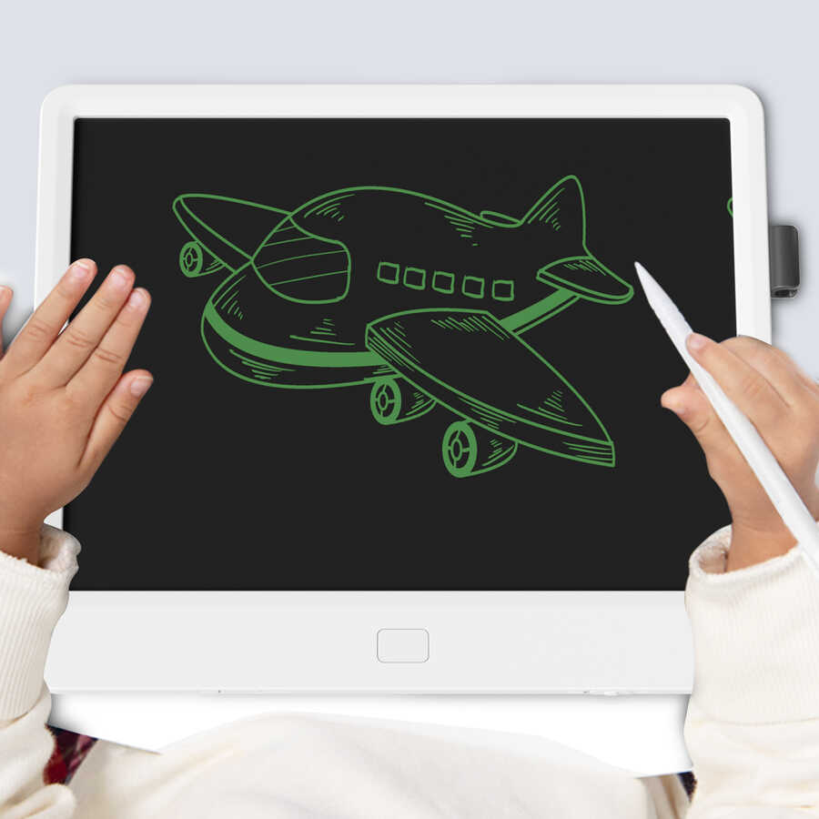 Wiwu LCD Drawing Board Kalemli Pilli Dokunmatik Çizim Tahtası 10 İnç Beyaz