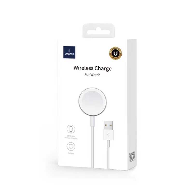 Wiwu M7 Watch Usb Şarj Kablosu Beyaz