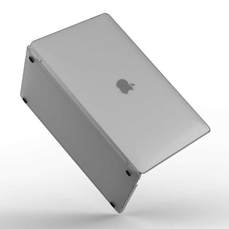 Macbook 16.2' 2021 Wiwu Macbook iShield Hard Shell Kılıf Beyaz