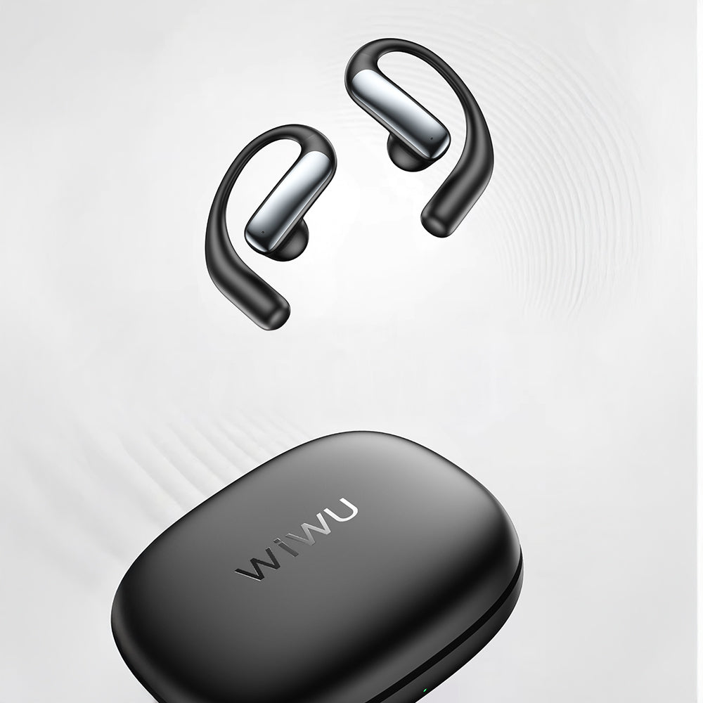 Wiwu O201 Rhythmo Serisi Ai Çeviri Özellikli ENC Teknolojili Bluetooth Kulaklık v6.0 Siyah