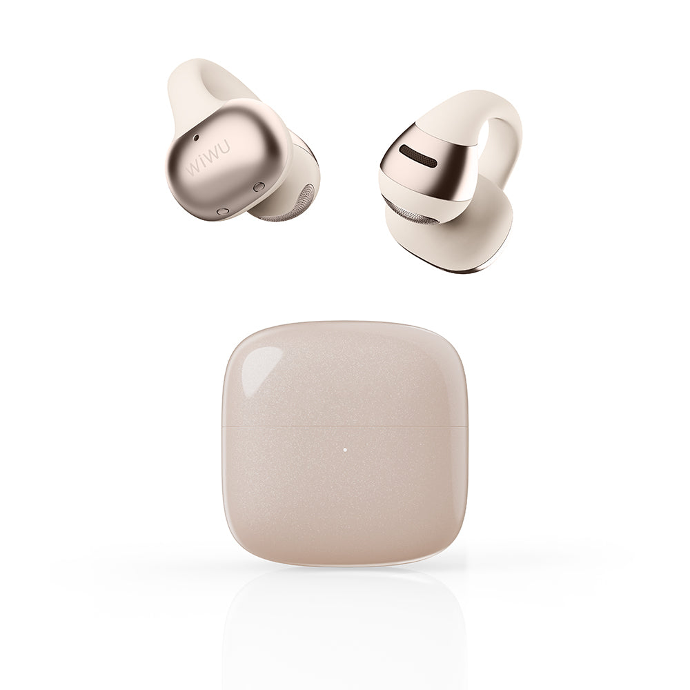 Wiwu O202 Rhythmo Serisi Gerçek Zamanlı Ai Çeviri Özellikli ENC Teknolojili Bluetooth Kulaklık v6.0 Rose Gold