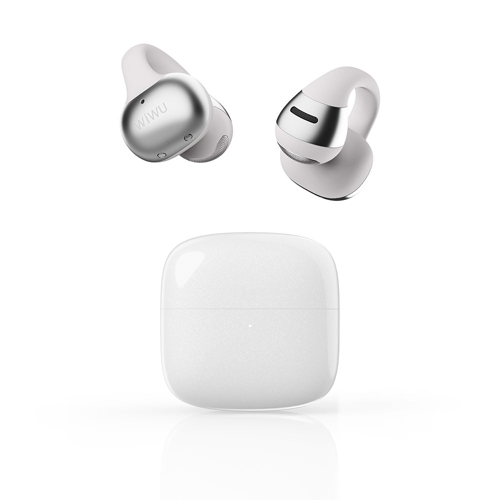 Wiwu O202 Rhythmo Serisi Gerçek Zamanlı Ai Çeviri Özellikli ENC Teknolojili Bluetooth Kulaklık v6.0 Beyaz
