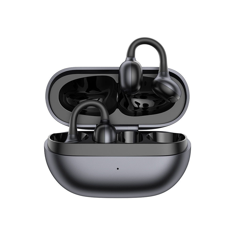Wiwu O503 Openbuds Serisi Gerçek Zamanlı Ai Çeviri Özellikli ENC Teknolojili Bluetooth Kulak İçi Kulaklık v6.0 Siyah