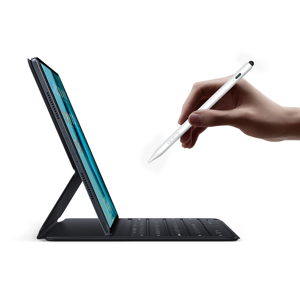 Wiwu Pencil S-04 Avuç İçi Reddi (Palm Rejection) Özellikli Universal Dokunmatik Stylus Kalem Beyaz