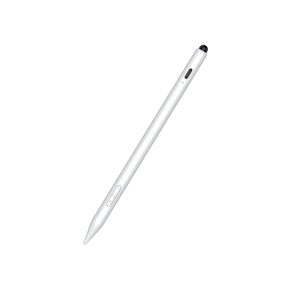 Wiwu Pencil S-04 Avuç İçi Reddi (Palm Rejection) Özellikli Universal Dokunmatik Stylus Kalem Beyaz