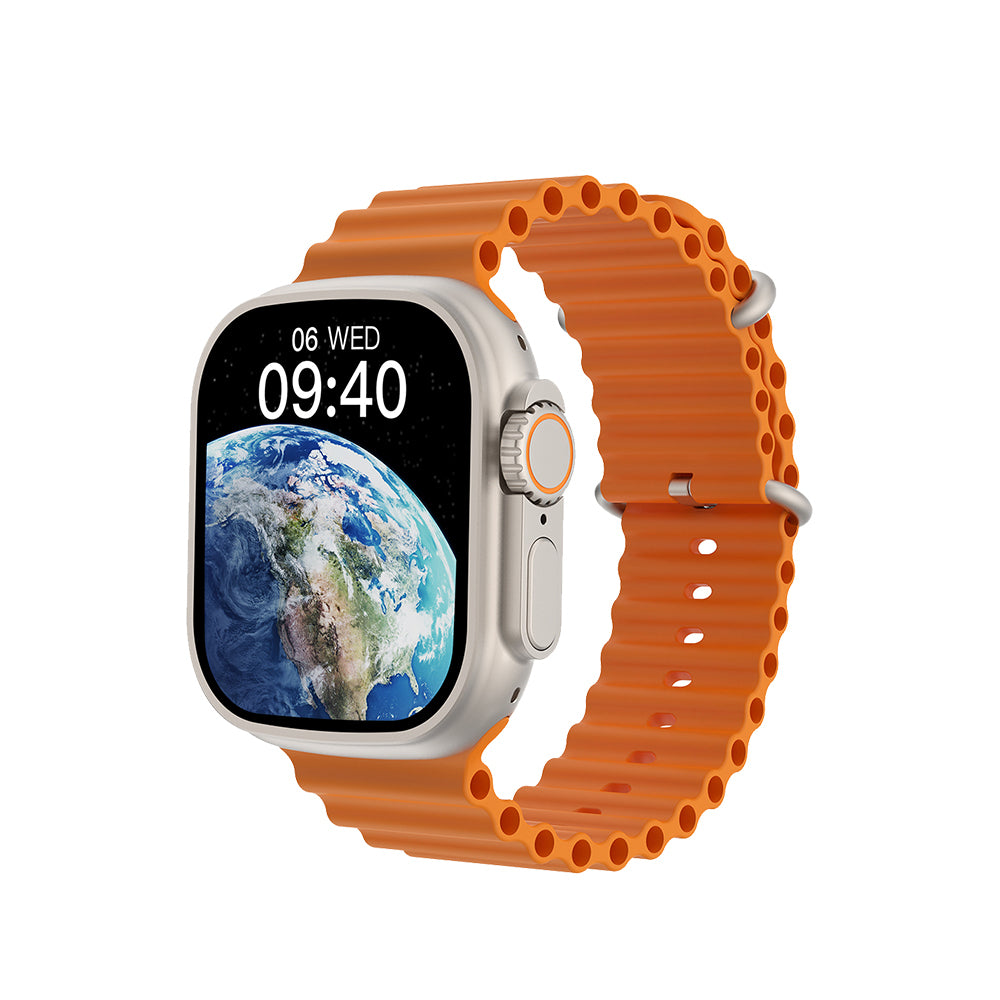 Wiwu SW01 Ultra Lite İOS ve Android Uyumlu Akıllı Saat Gümüş