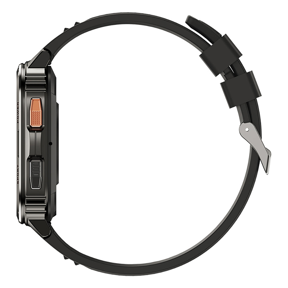 Wiwu SW05 Smart Watch İOS ve Android Uyumlu TFT Ekranlı IP68 Sertifikalı Akıllı Saat Gümüş