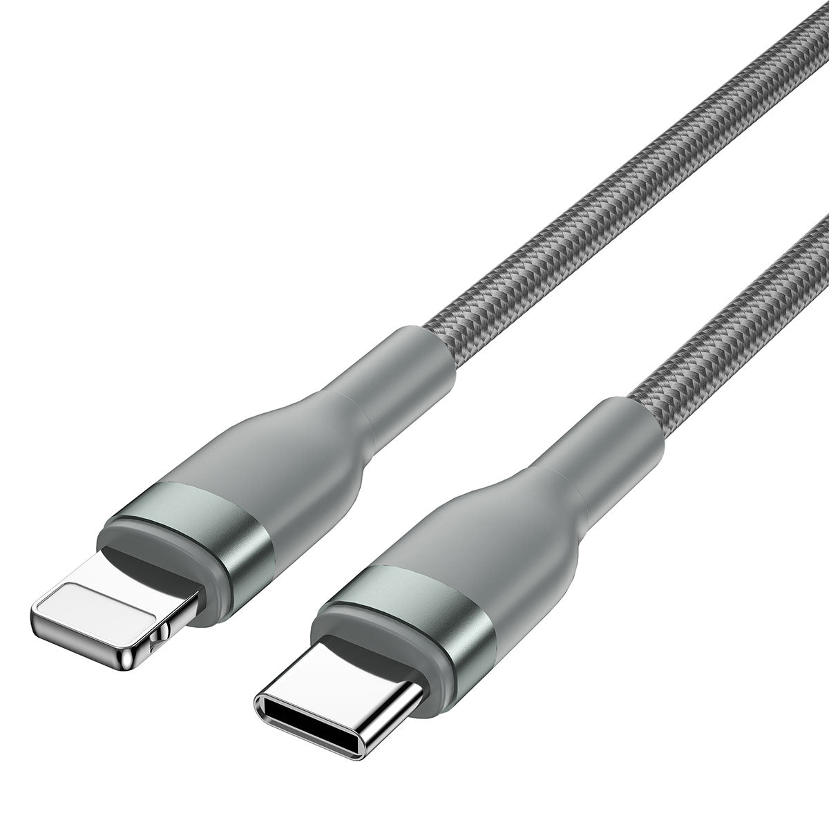 Wiwu Wİ-C017 Concise Serisi Type-C to Lightning PD Data Kablo 30W 2 Metre Gri