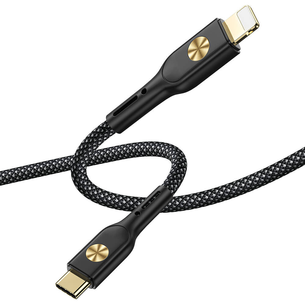 Wiwu Wi-C035 Type-C to Lightning PD Kablo 30W 120cm Siyah