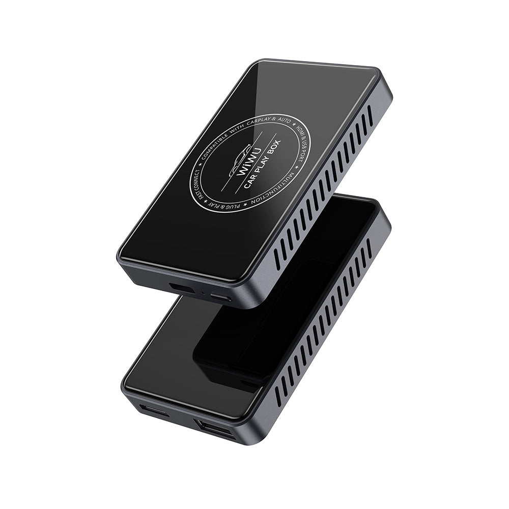 Wiwu Wi-CP004 HDMI Girişli Bölünmüş Ekran Özellikli CarPlay Wireless Adaptör 2.0 Siyah