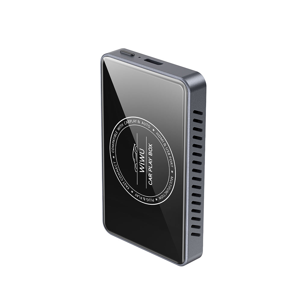Wiwu Wi-CP004 HDMI Girişli Bölünmüş Ekran Özellikli CarPlay Wireless Adaptör 2.0 Siyah