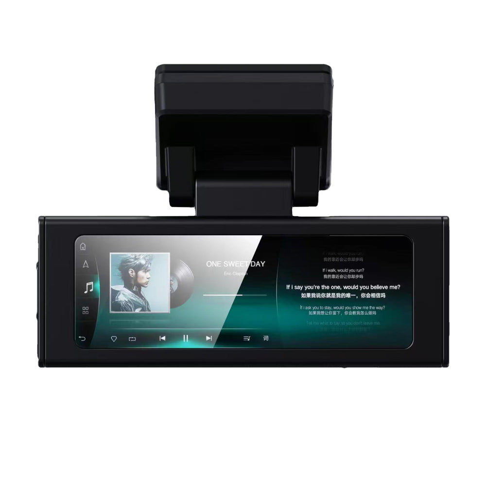 Wiwu Wi-DC201 4K Ultra HD Wifi Destekli Akıllı Ön ve Arka Araç Kamerası Siyah