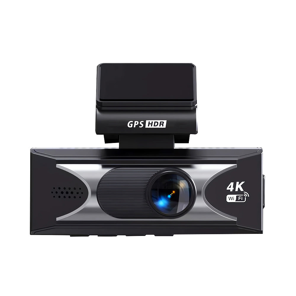 Wiwu Wi-DC201 4K Ultra HD Wifi Destekli Akıllı Ön ve Arka Araç Kamerası Siyah