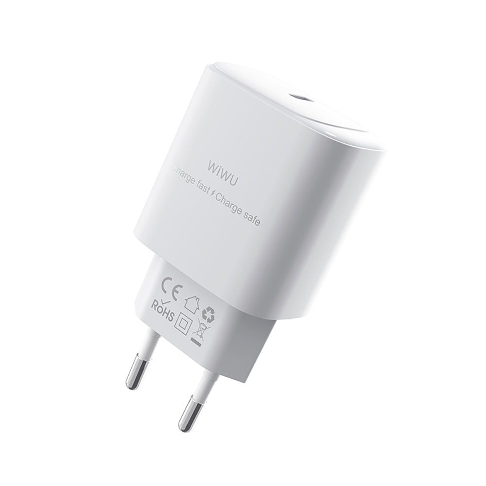 Wiwu Wi-G008 Essen Serisi GaN Tech PD Hızlı Şarj Özellikli Şarj Başlığı 30W Beyaz