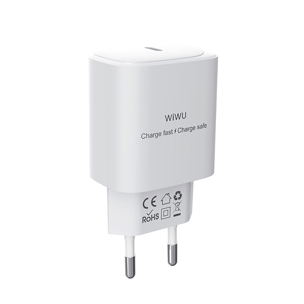 Wiwu Wi-G008 Essen Serisi GaN Tech PD Hızlı Şarj Özellikli Şarj Başlığı 30W Beyaz