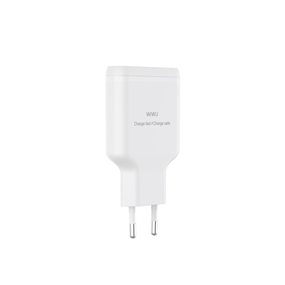 Wiwu Wi-G035 Essen Slim Serisi GaN Tech PD Hızlı Şarj Özellikli Şarj Başlığı 65W Beyaz